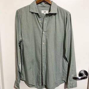Jack Spade Green/White Button Up Shirt